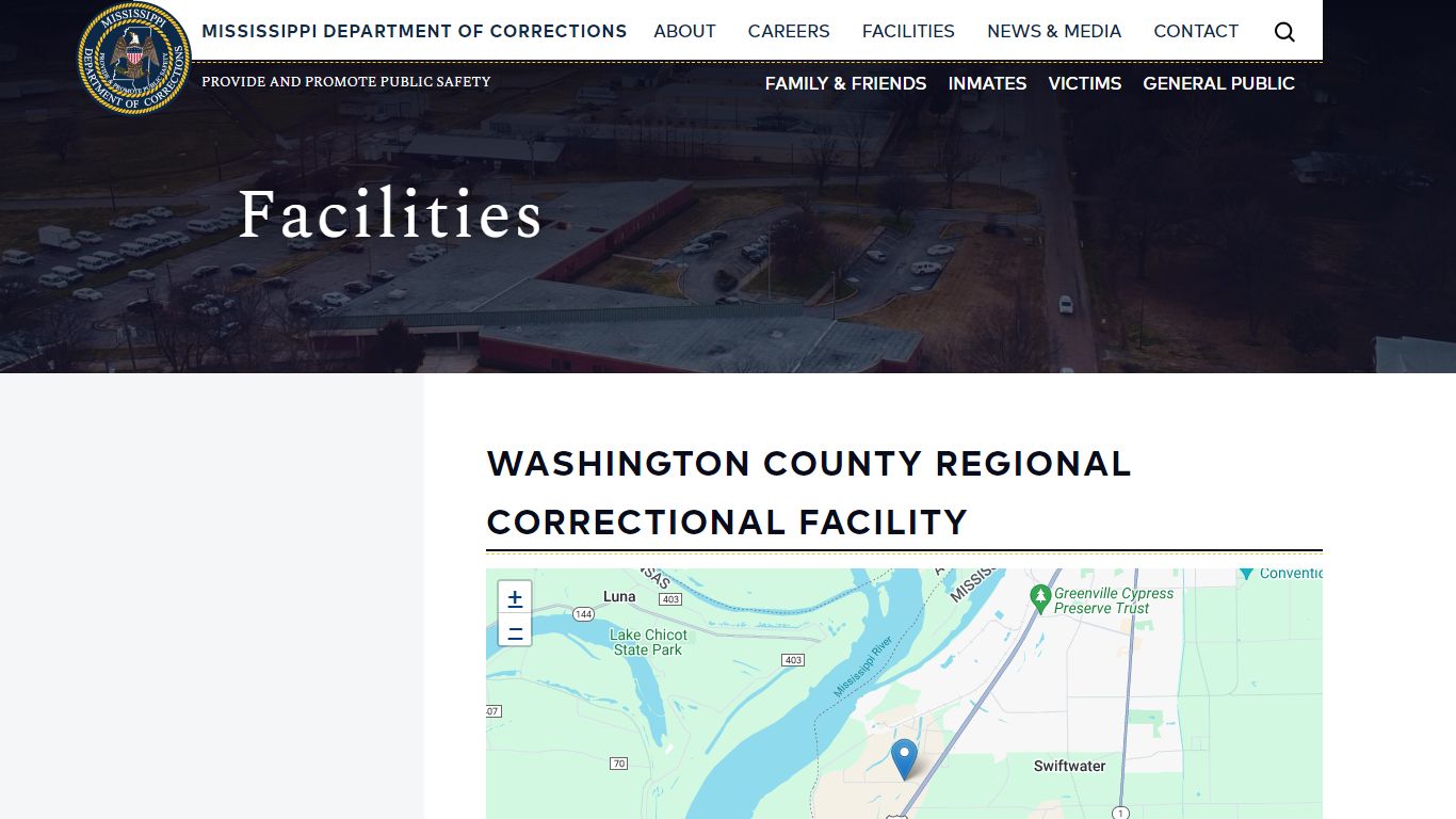 Washington County Regional Correctional Facility | Mississippi ...